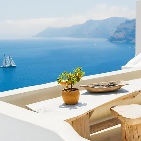 Deluxe Santorini 1 Bedroom Cherished View Private Pool Sea View Villa *