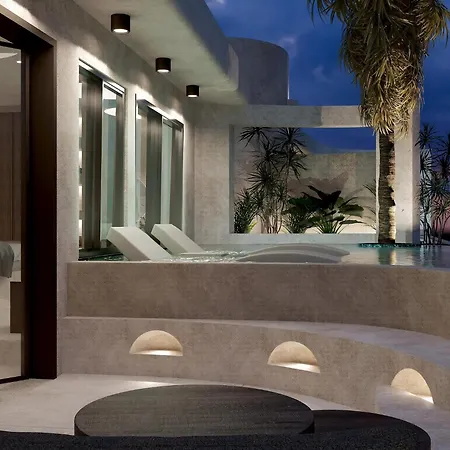 Deluxe Santorini 1 Bedroom Cherished View Private Pool & Sea Villa