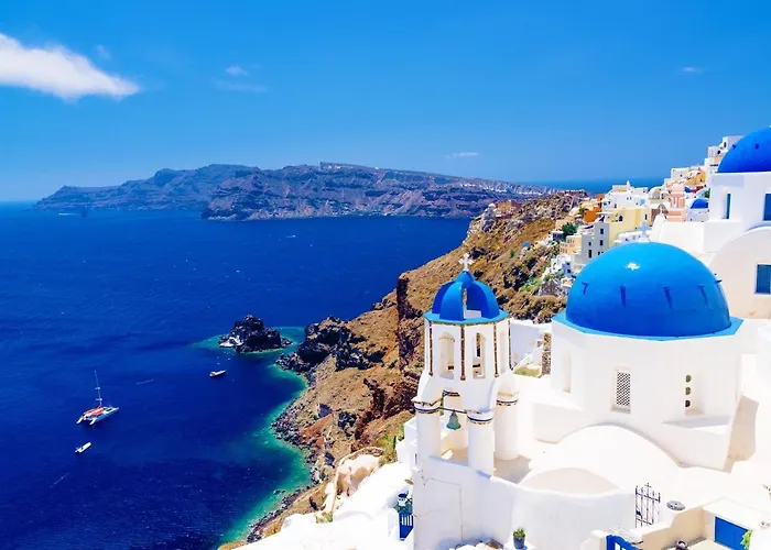 Deluxe Santorini 1 Bedroom Cherished View Private Pool & Sea Fira (Santorini)