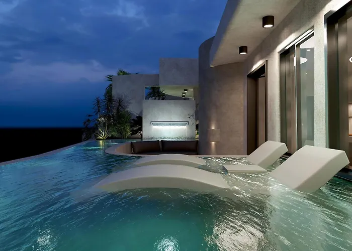 Deluxe Santorini 1 Bedroom Cherished View Private Pool & Sea * Fira (Santorini)