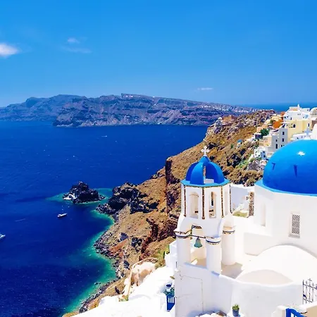Deluxe Santorini 1 Bedroom Cherished View Private Pool & Sea Fira (Santorini)